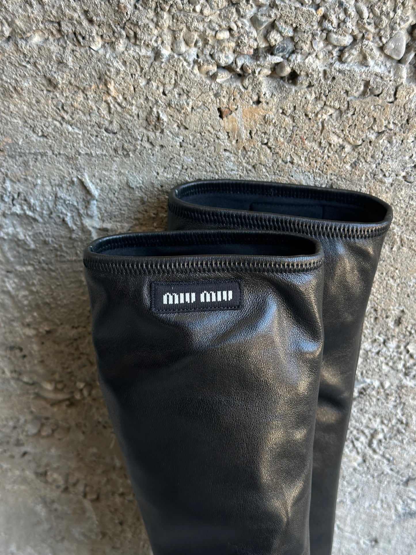 MIU MIU THONG BOOTS
