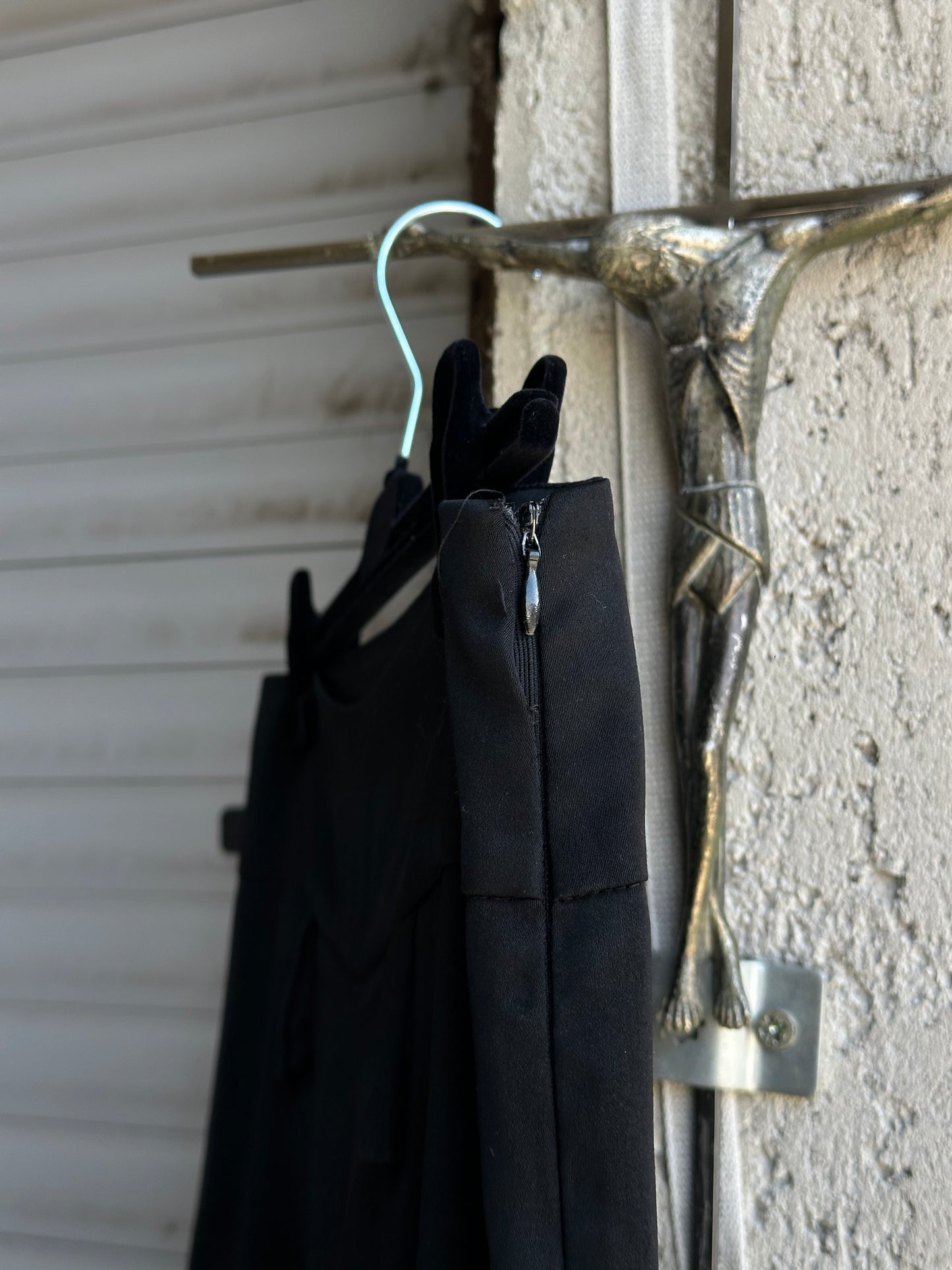 DOLCE & GABBANA LOW WAIST BLACK PANTS
