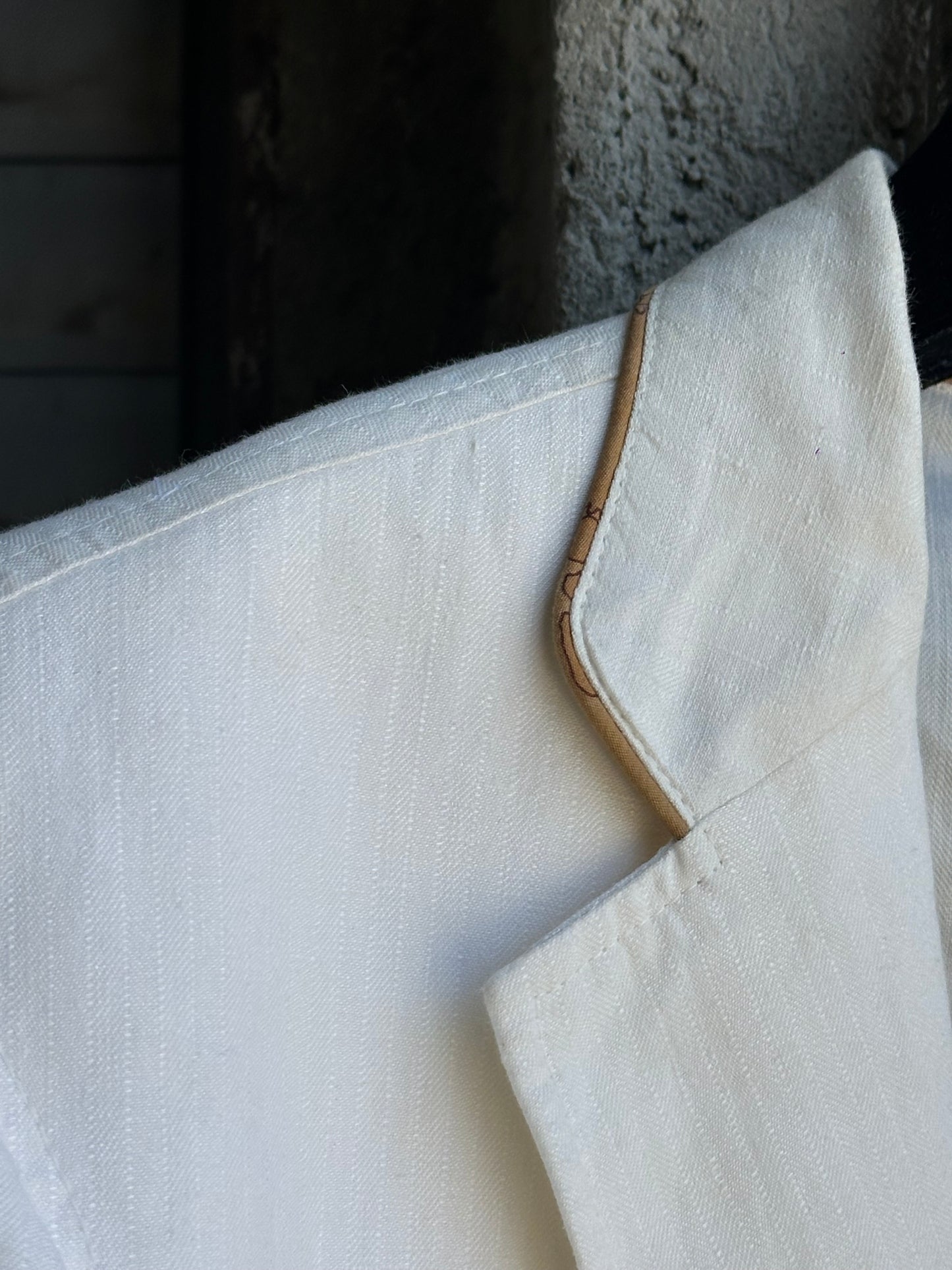 LINEN WITHE CO-ORD SET
