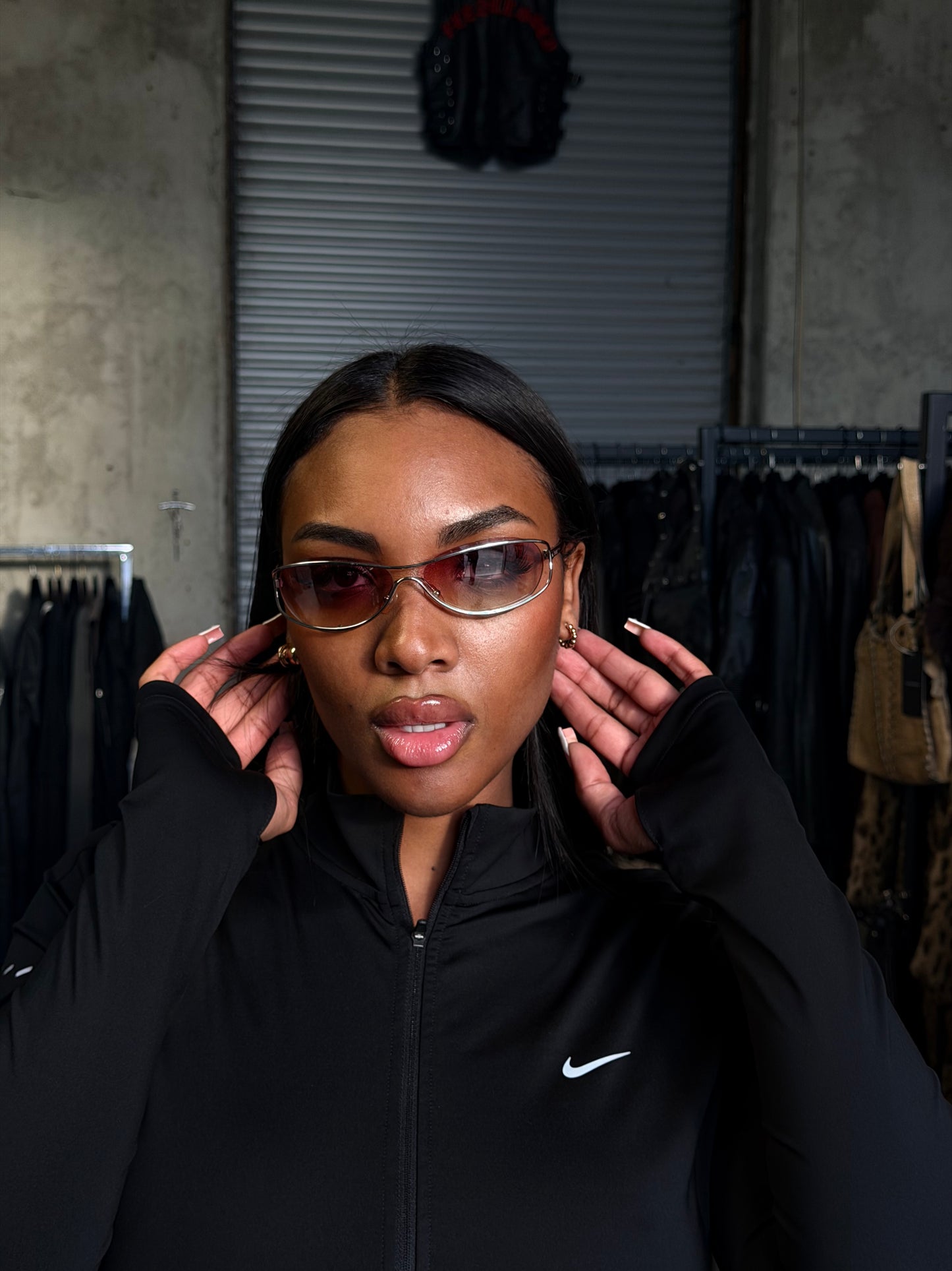 CHANEL EARLY 2000’ RUNWAY PINK SUNGLASSES