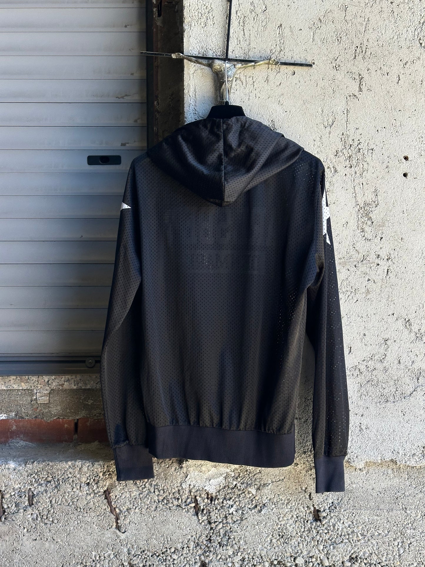 CARLSBERG BLACK MESH HOODIE