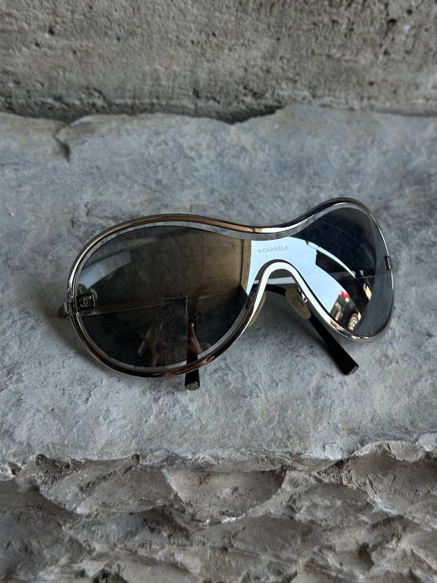 CHANEL SILVER 4030 C.127/125 SUNGLASSES