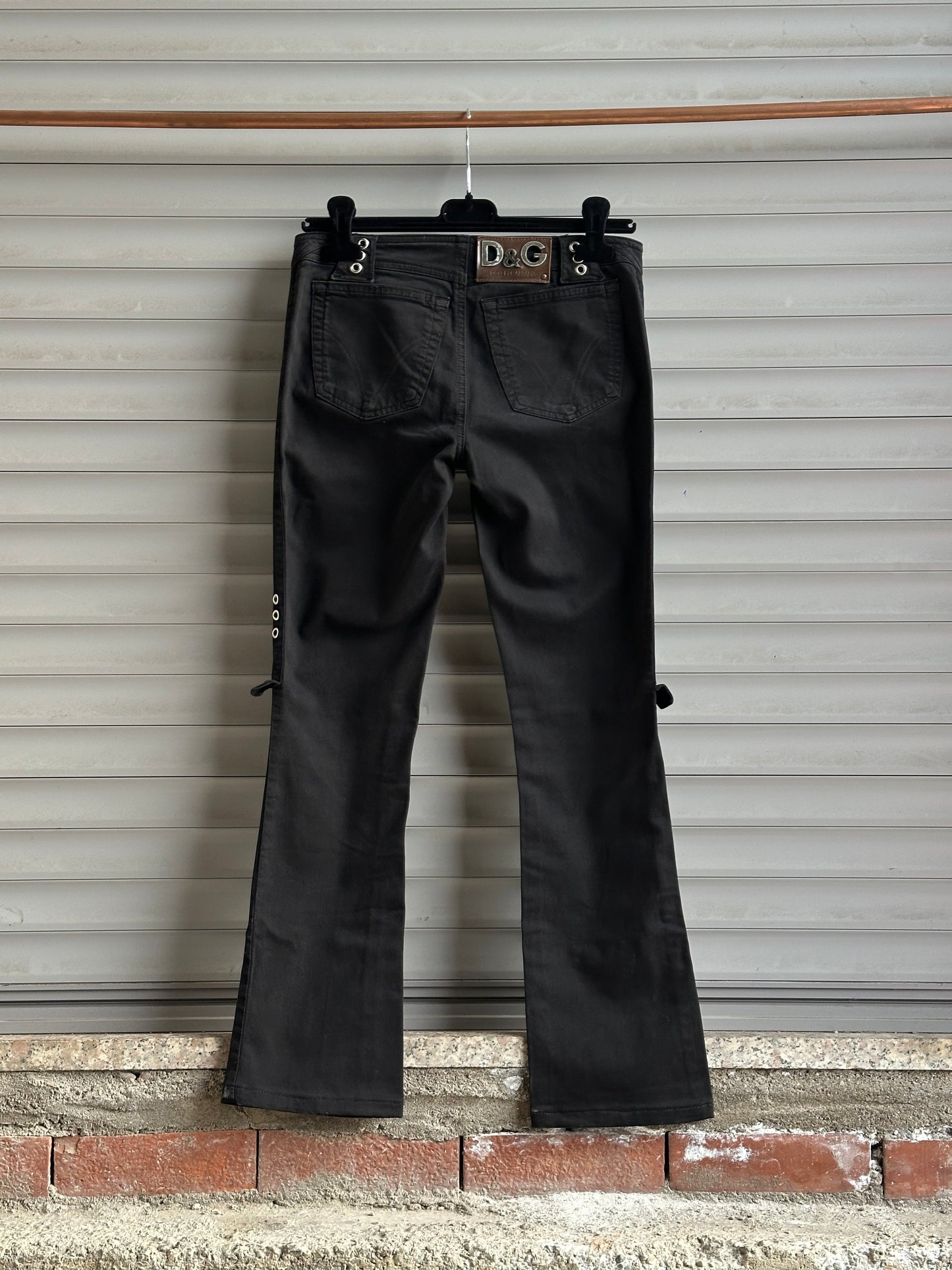 DOLCE & GABBANA BLACK PANTS