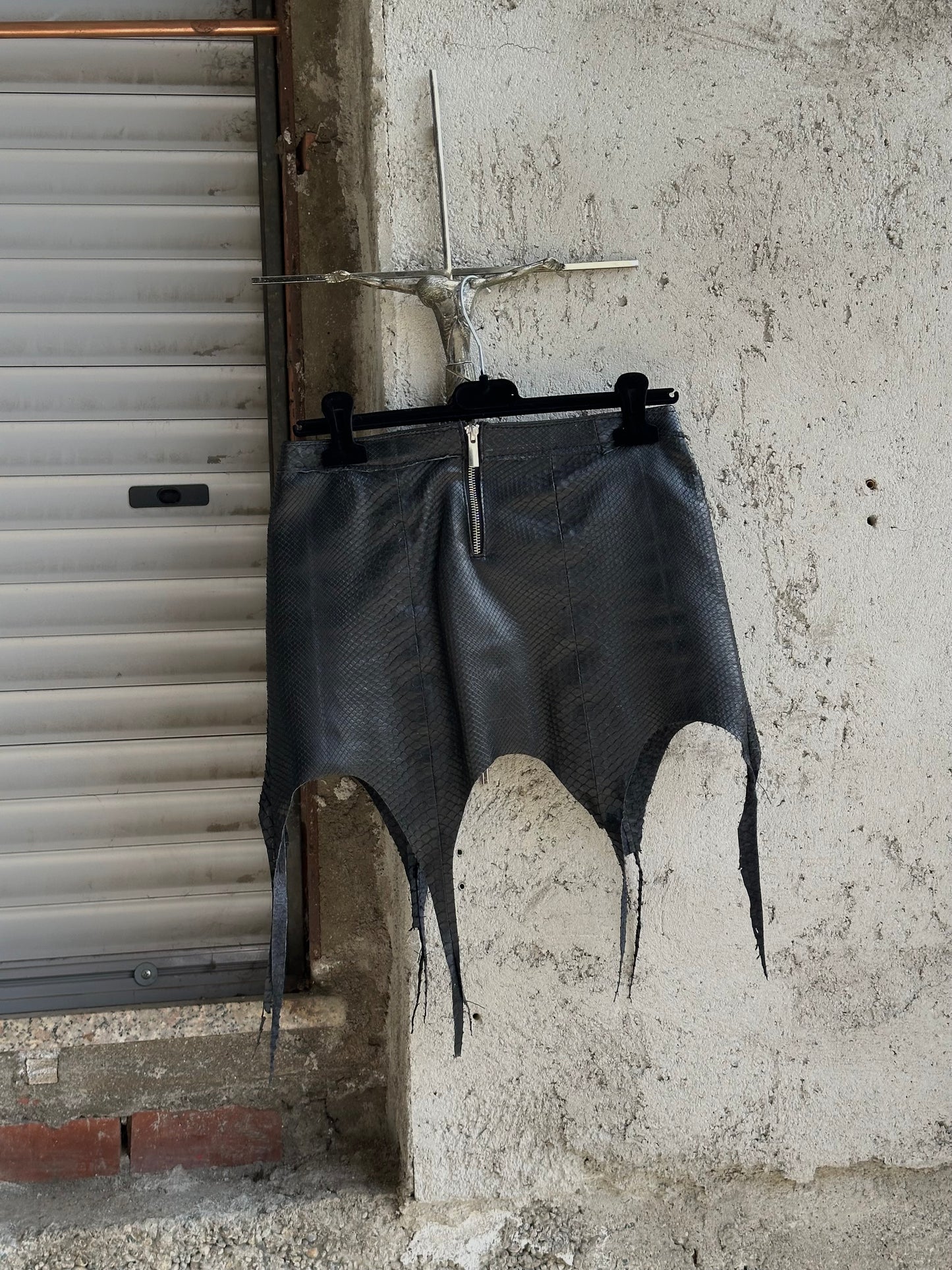 ALEKSANDER CECCO “SEVERYA” HANDMADE PYTHON SKIRT