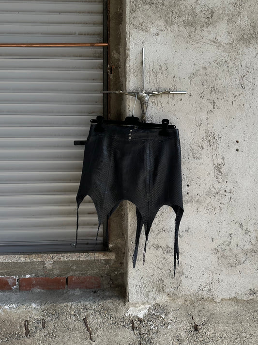 ALEKSANDER CECCO “SEVERYA” HANDMADE PYTHON SKIRT