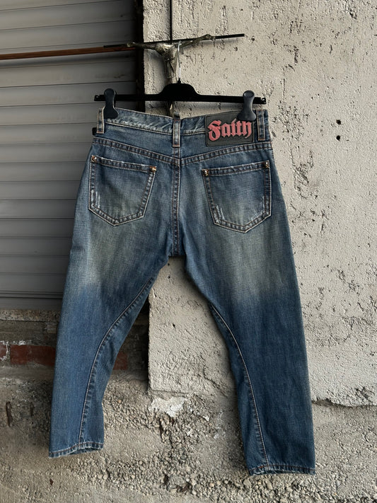DSQUARED2 SKULL DENIM