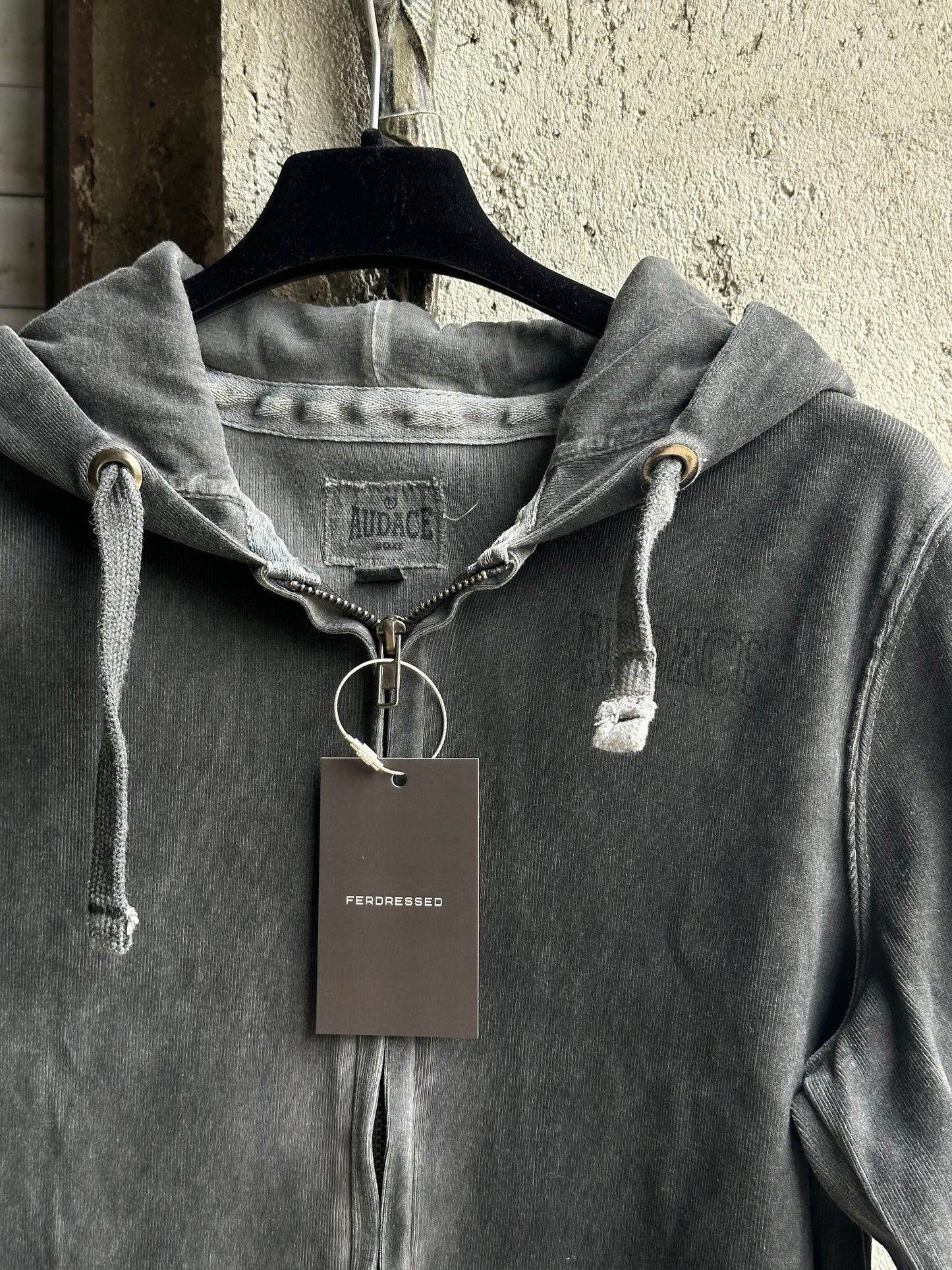 AUDACE GREY HOODIE
