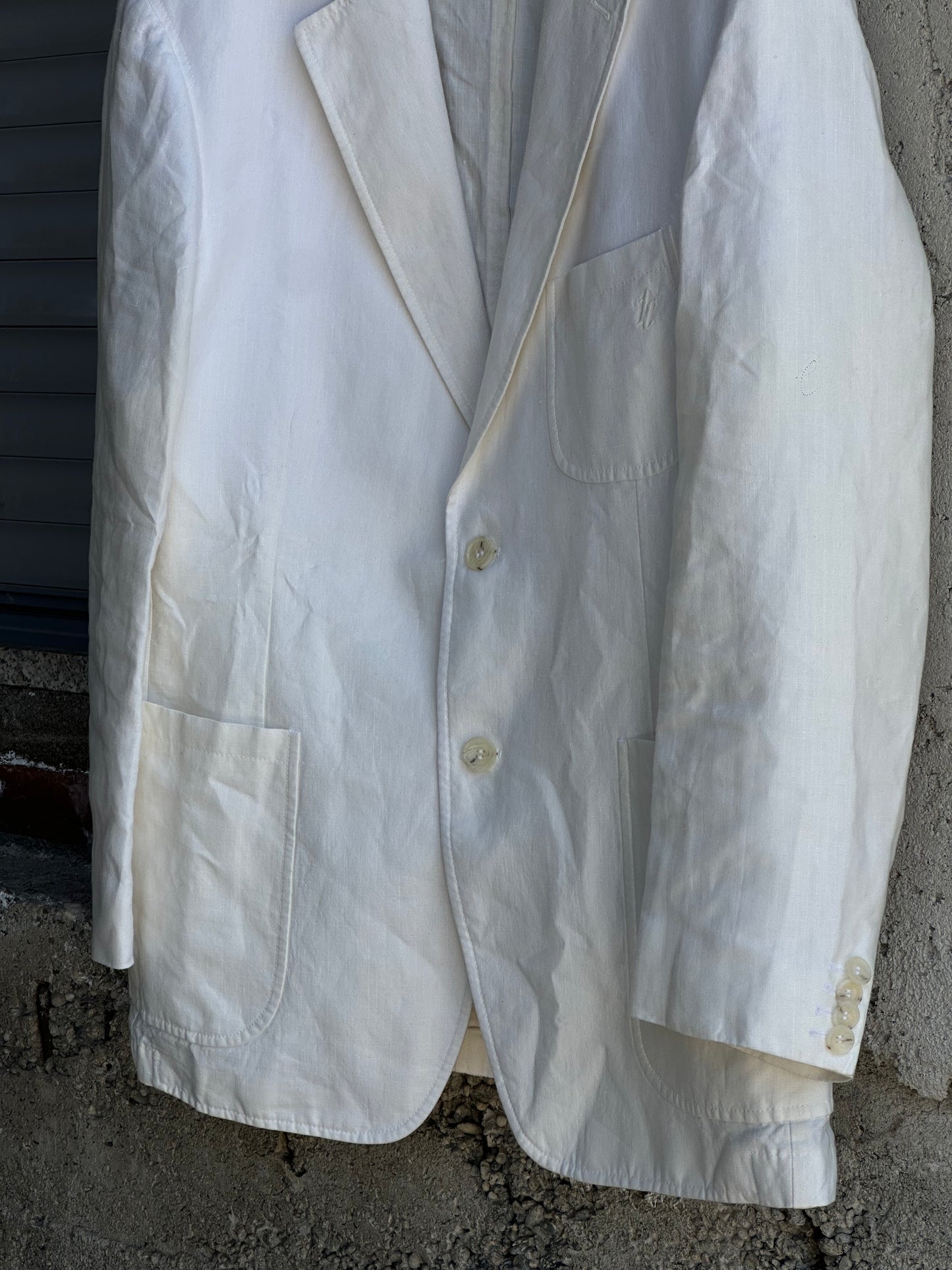 LINEN WITHE CO-ORD SET