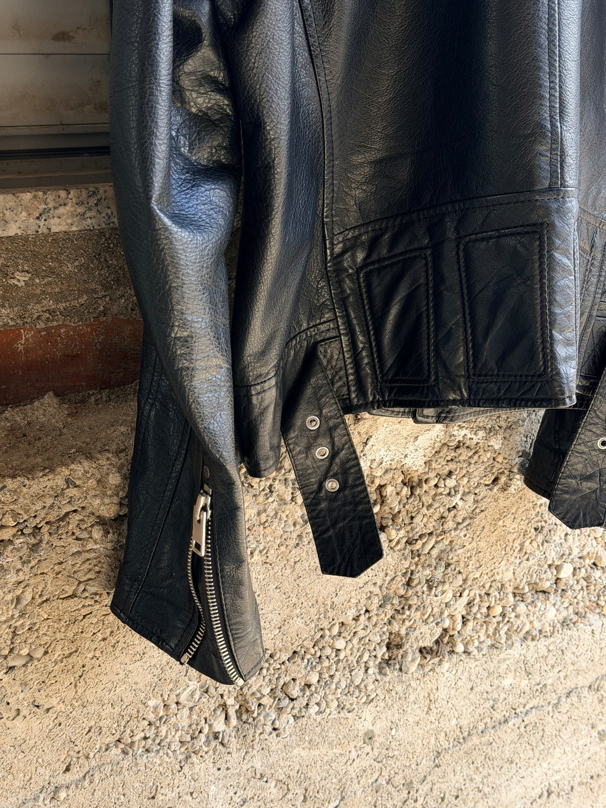 DIESEL BUFFALO LEATHER BIKER