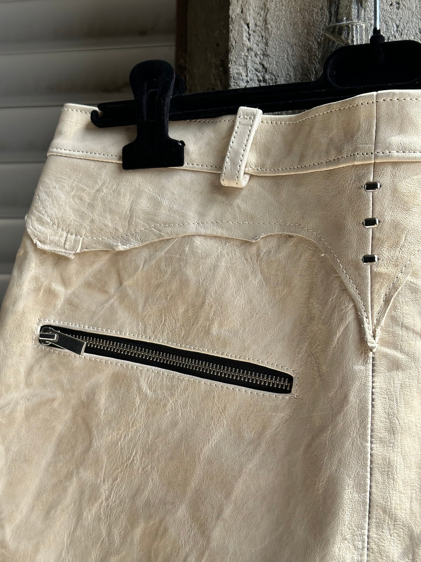 ALEKSANDER CECCO MONUMENTUS LUX TIBIA CUT PANTS