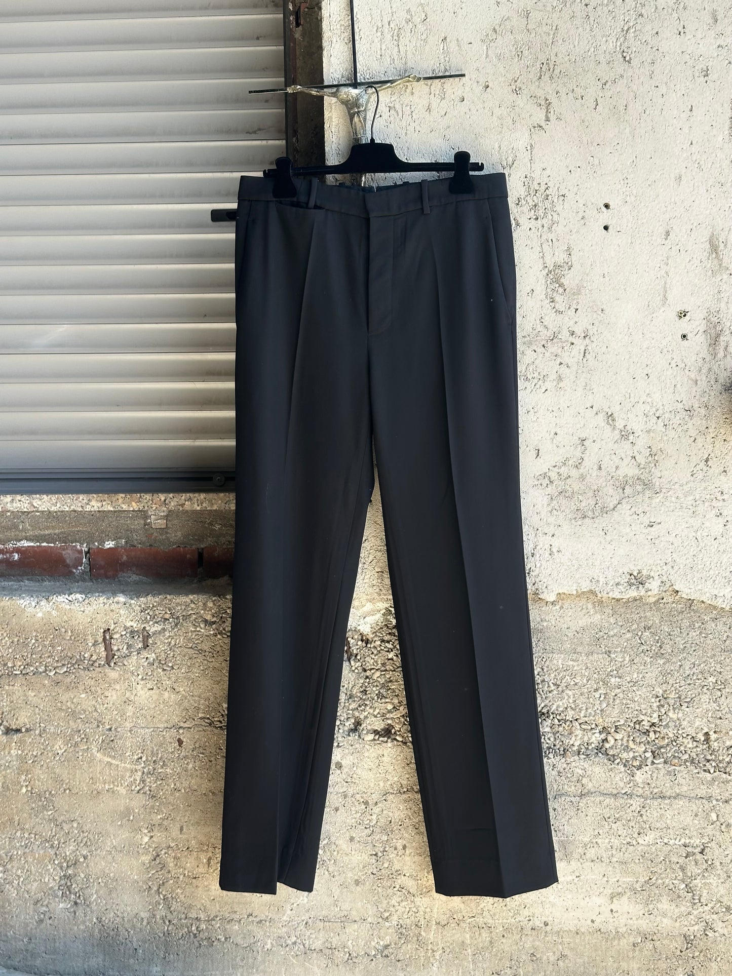 ANN DEMEULEMEESTER CLASSIC STRAIGHT-LEG TROUSERS