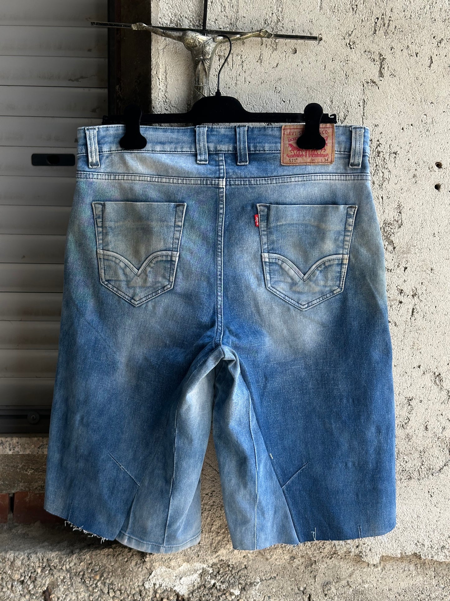 HANDMADE DENIM SHORTS