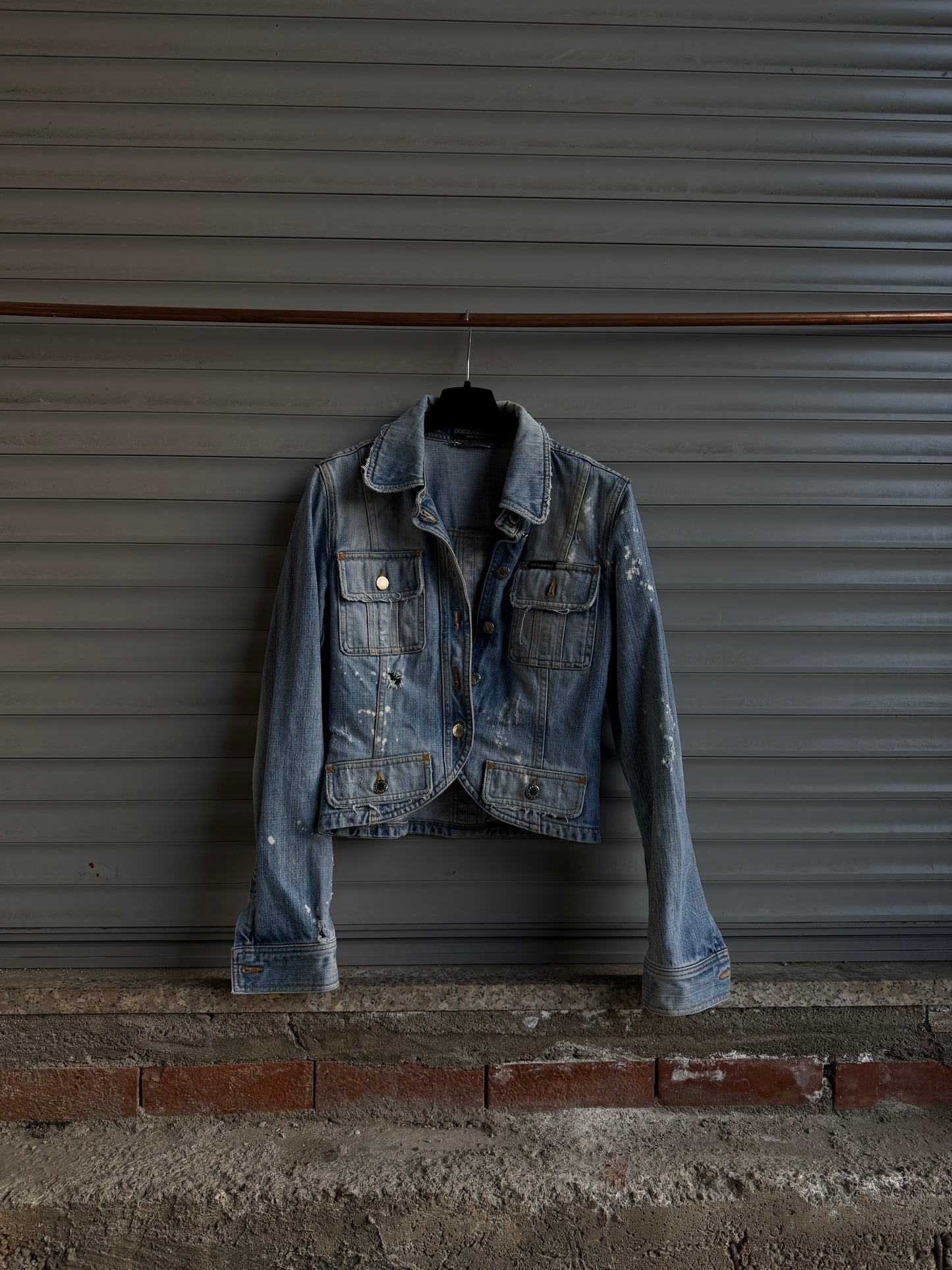 DOLCE & GABBANA DENIM BLAZER