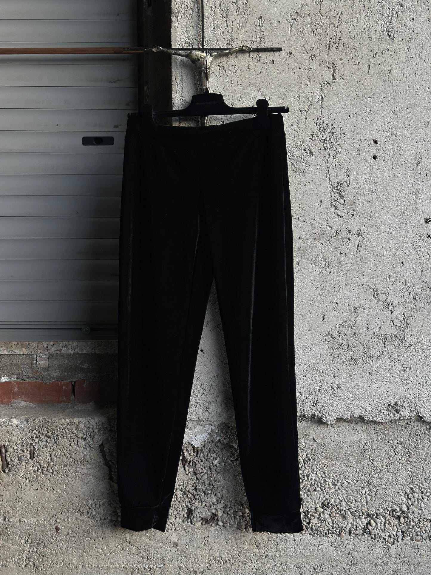 BLUMARINE VELOUR SWEATPANTS