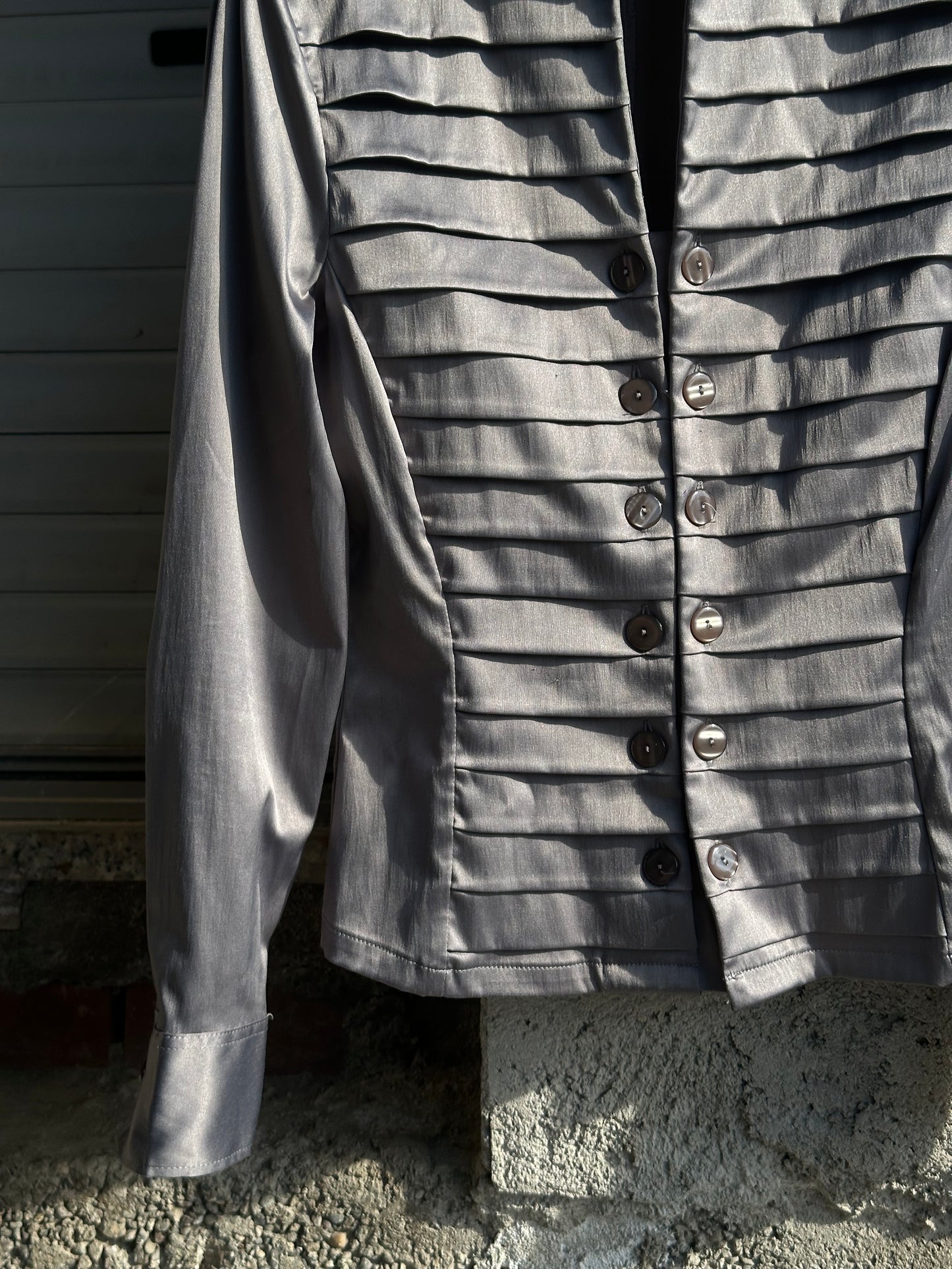 NAPOLEON SATIN LILAC SHIRT
