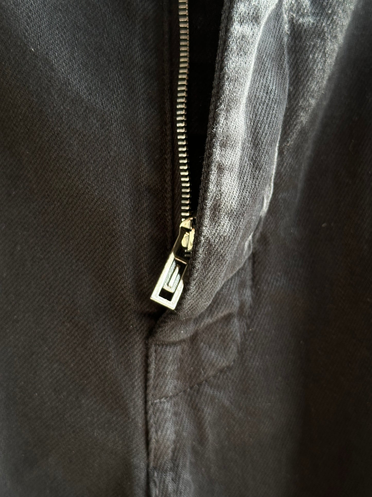ANN DEMEULEMEESTER BLACK BAGGY PANTS