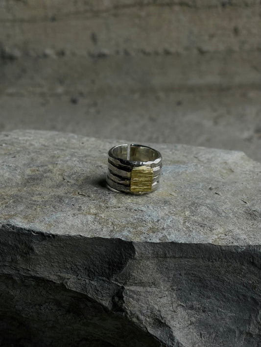 HAILV 4 SILVER RINGS