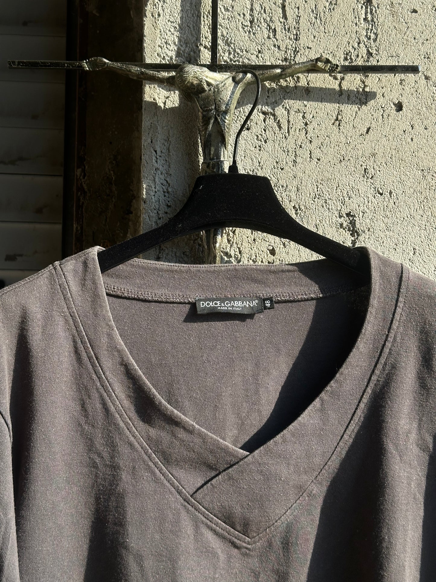 DOLCE & GABBANA GREY SWEATER