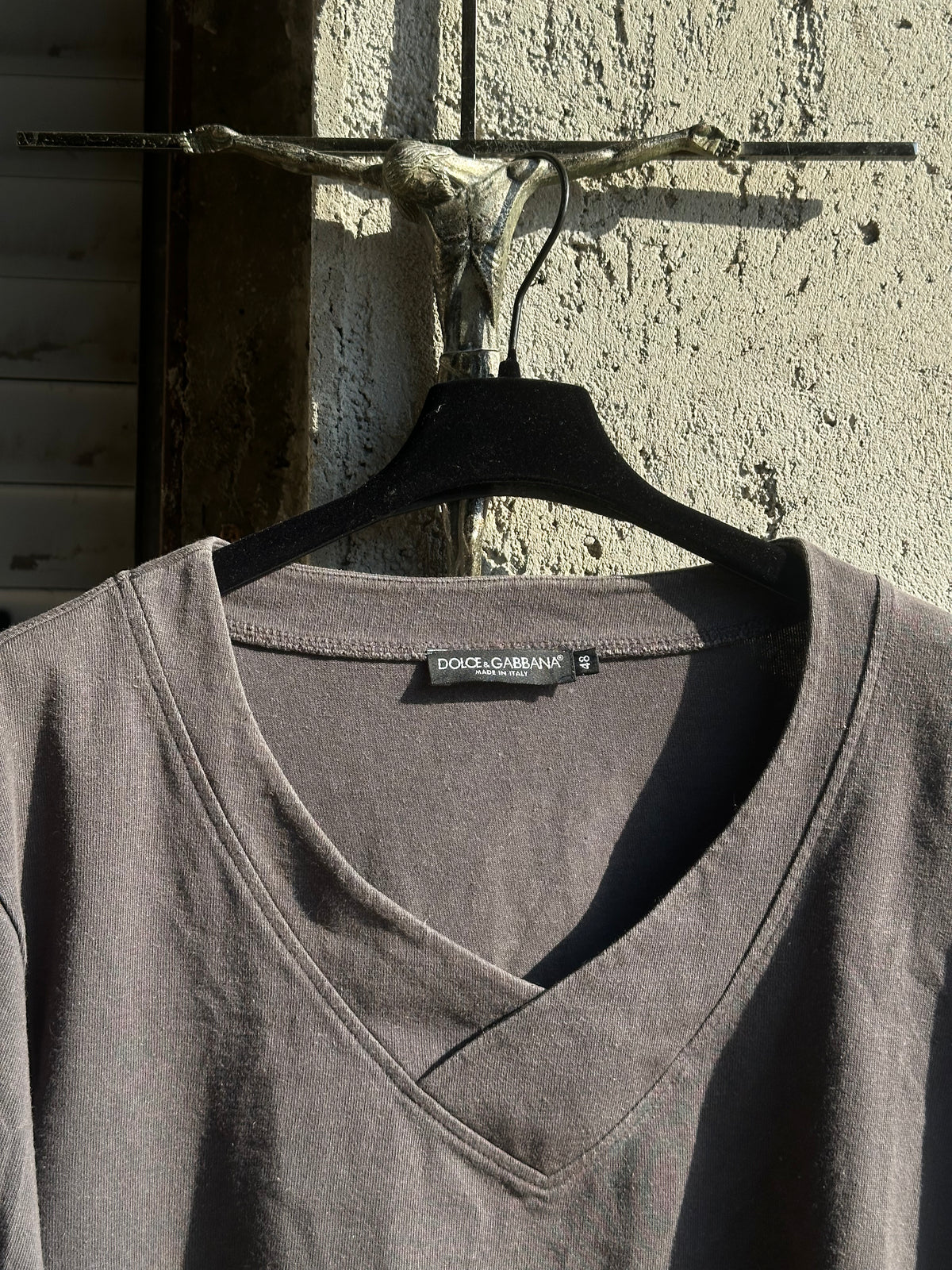 DOLCE & GABBANA GREY SWEATER