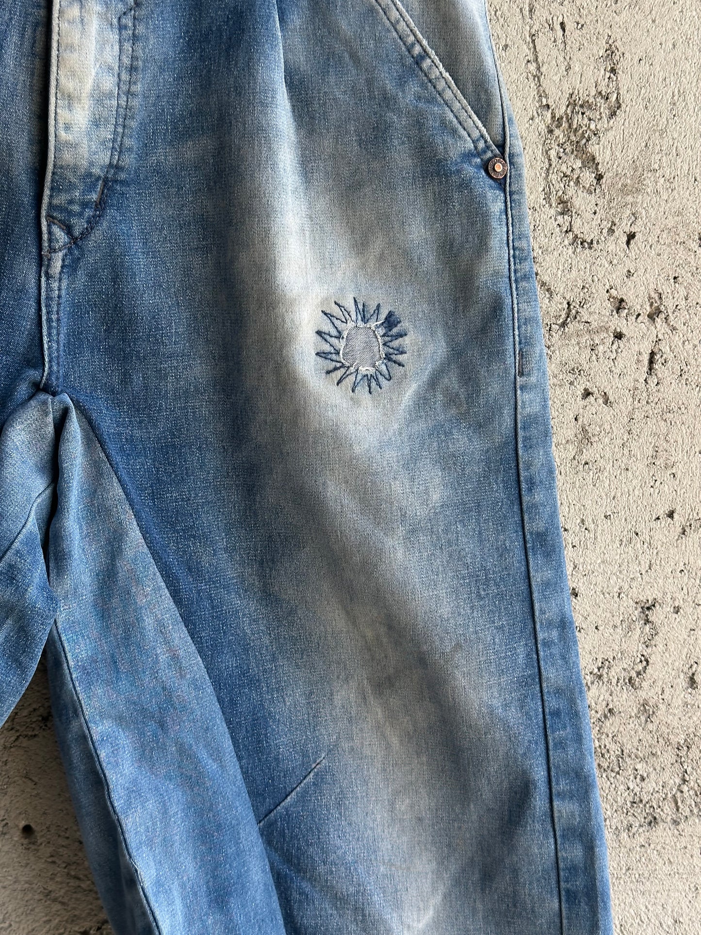 HANDMADE DENIM SHORTS