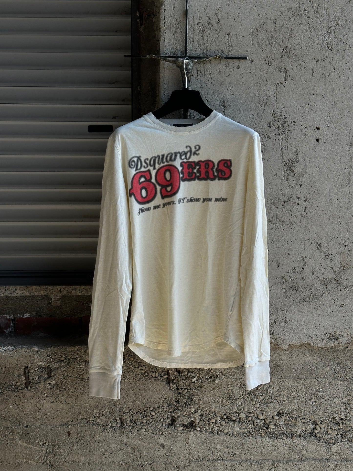 DSQUARED2 69 CREAM LONGSLEEVE