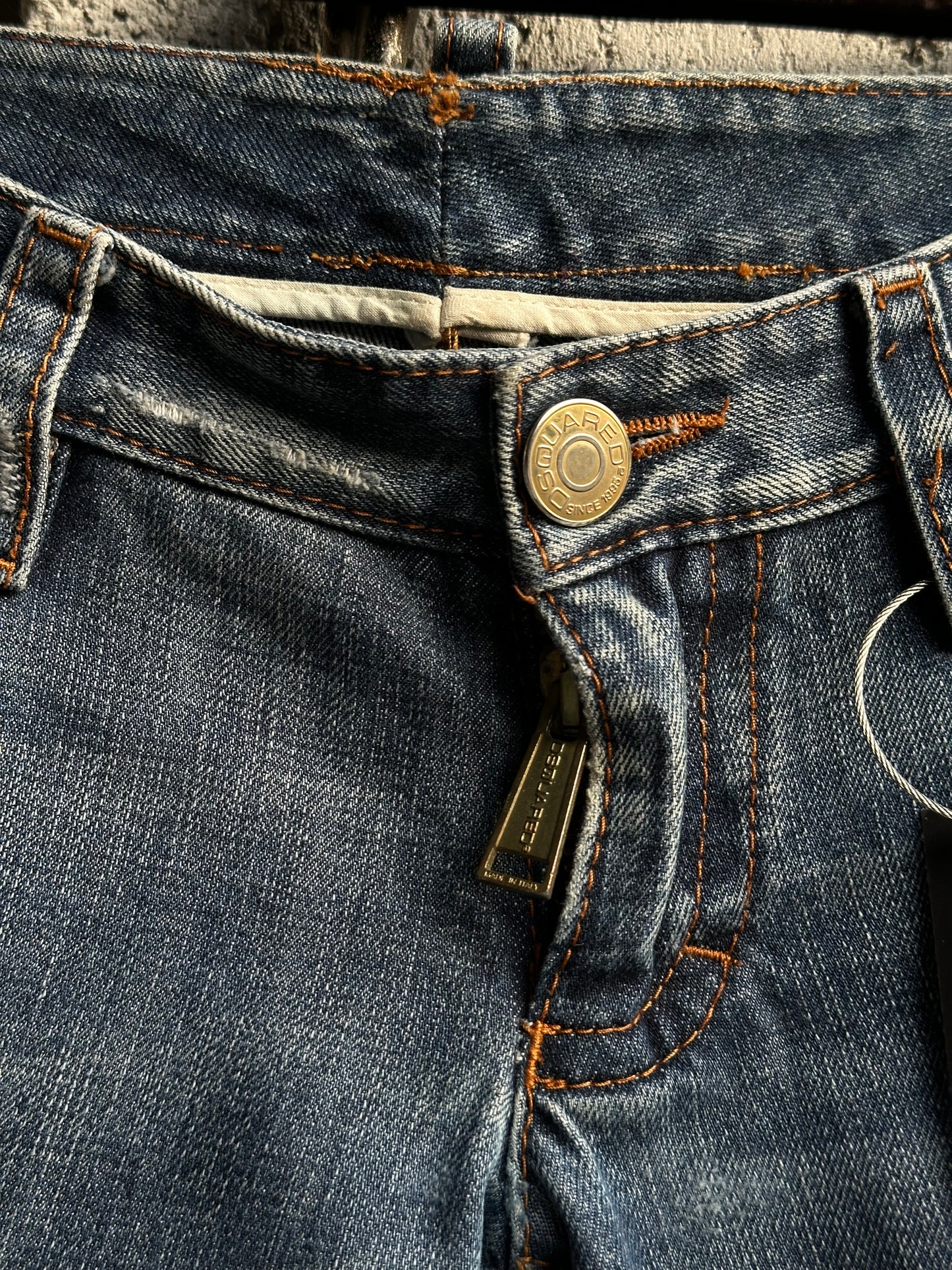 DSQUARED2 SKULL DENIM PANTS