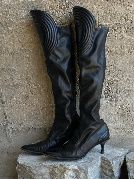 OVERKNEE MOTOR BOOTS