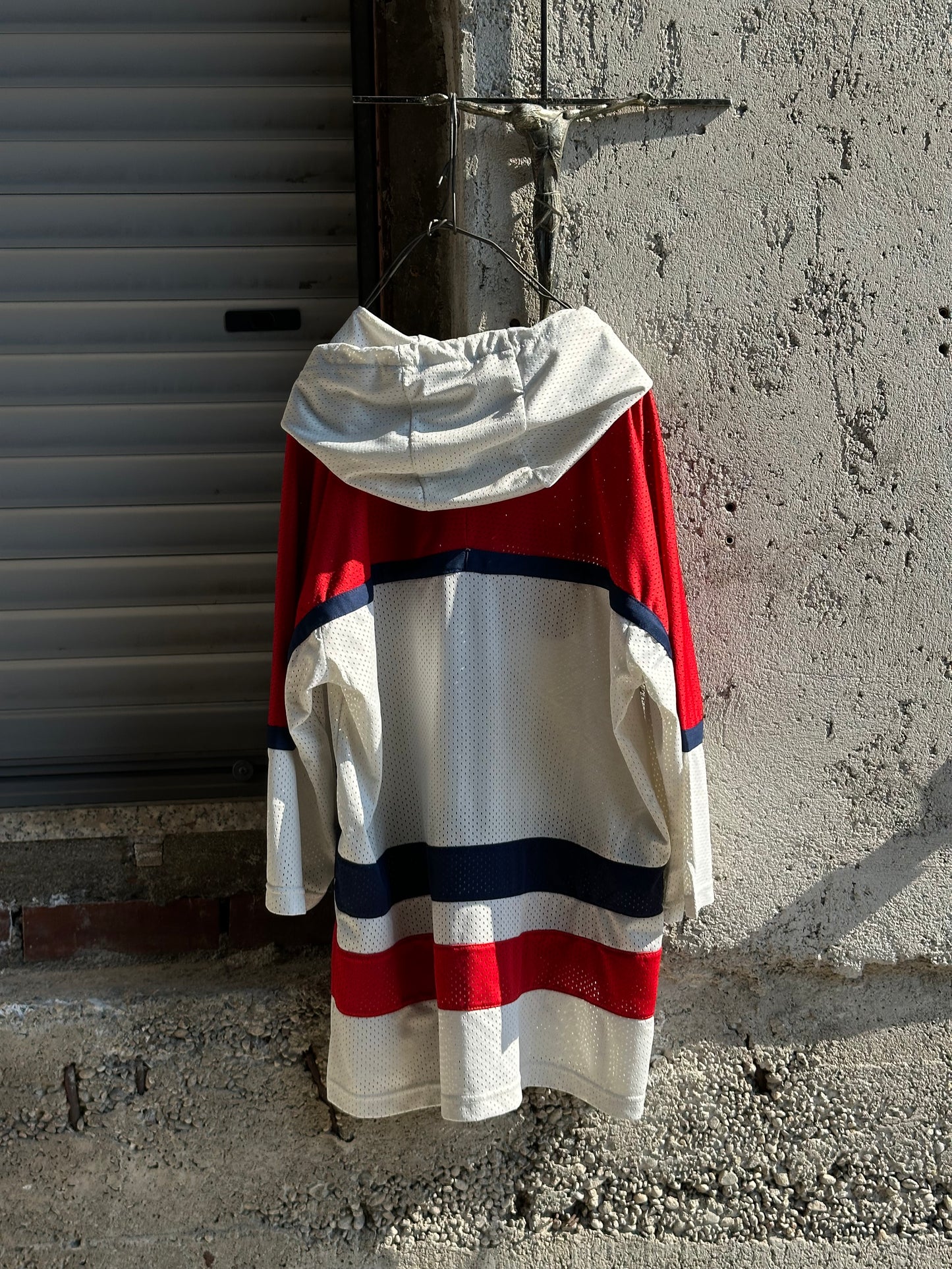 GUCCI COLLEGE HOODED T-SHIRT