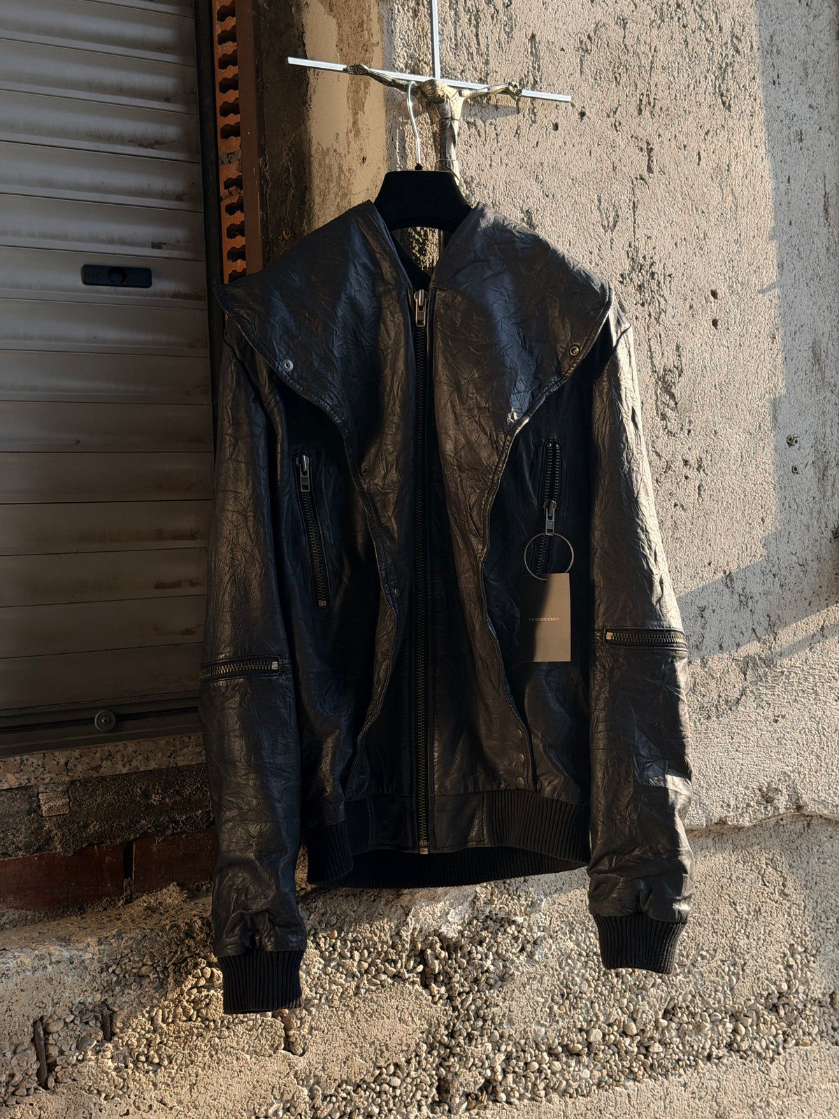 BUTTERFLY LEATHER JACKET