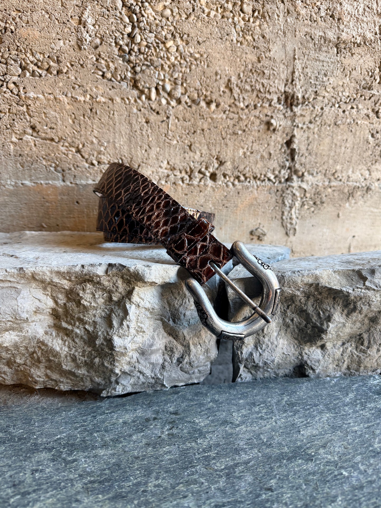 CROCOSKIN RODEO BELT