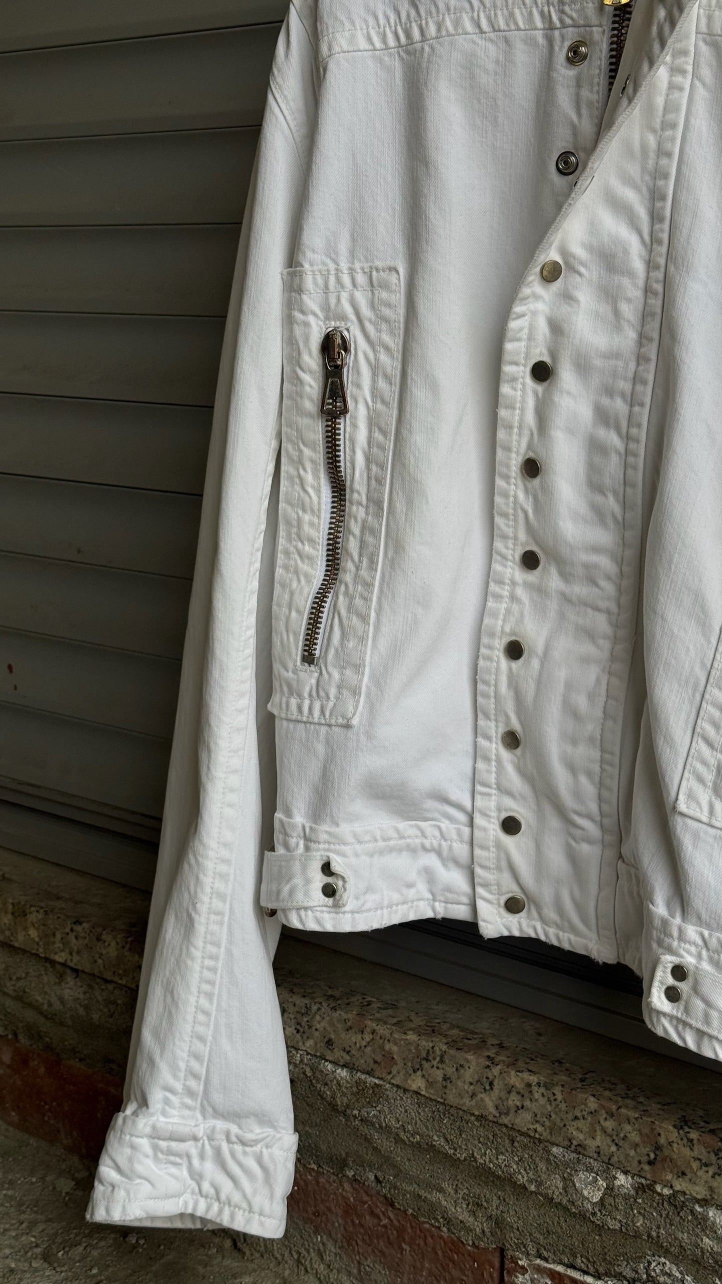 DSQUARED2 WHITE JERSEY BIKER