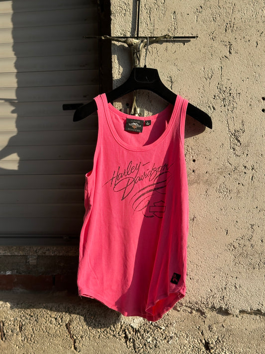 HARLEY DAVIDSON PINK TANK TOP