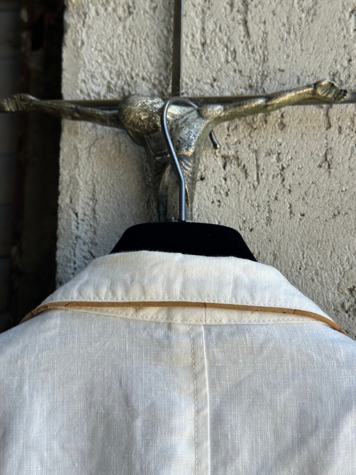 LINEN WITHE CO-ORD SET