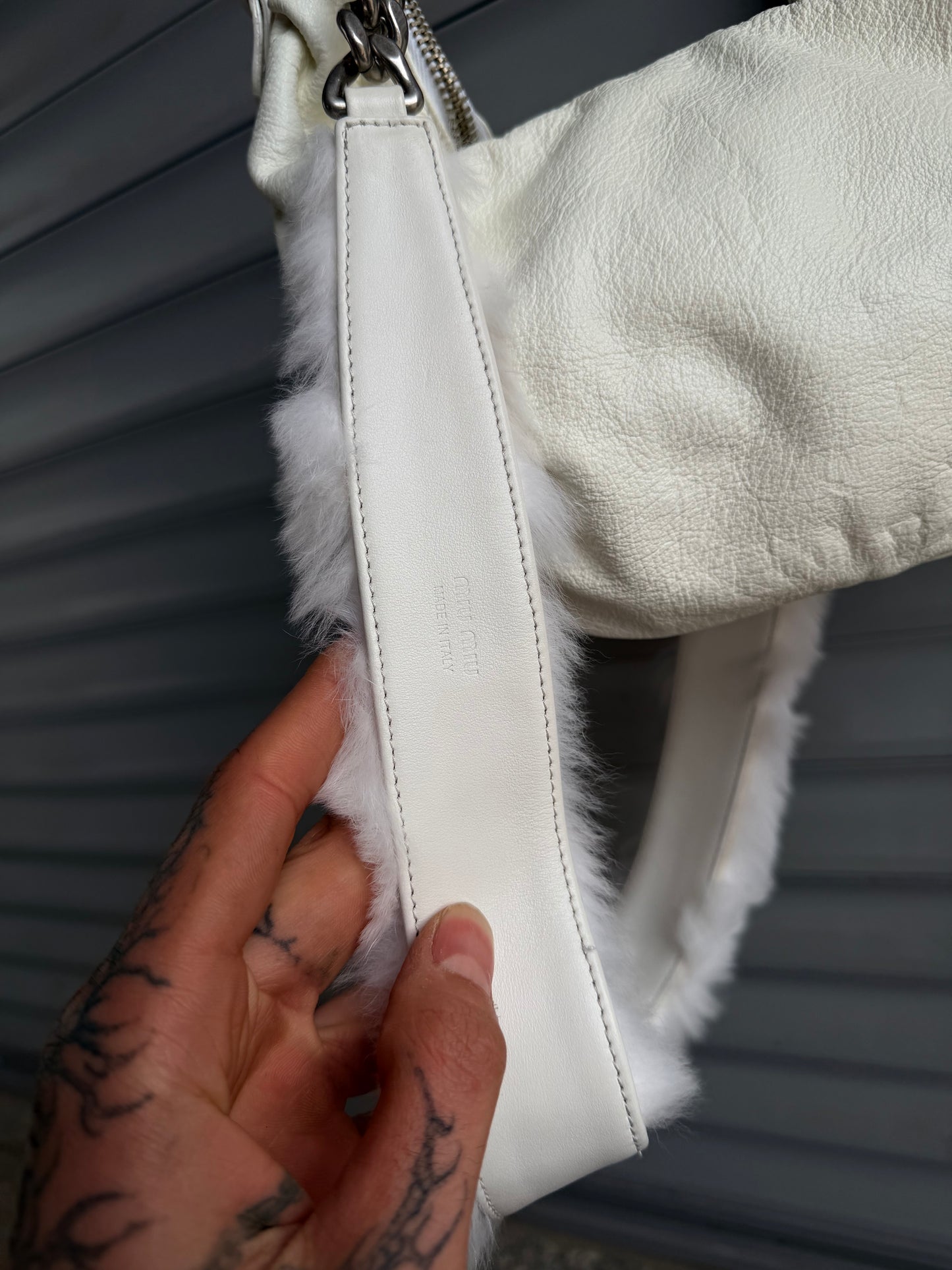 MIU MIU FUR BAG