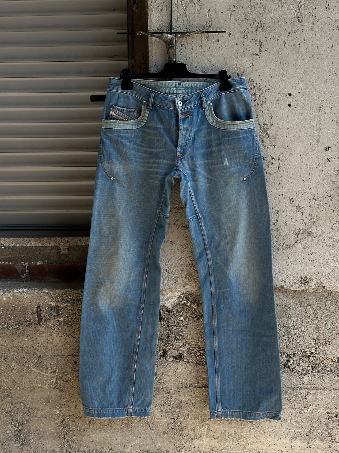 DIESEL BAGGY DENIM PANTS