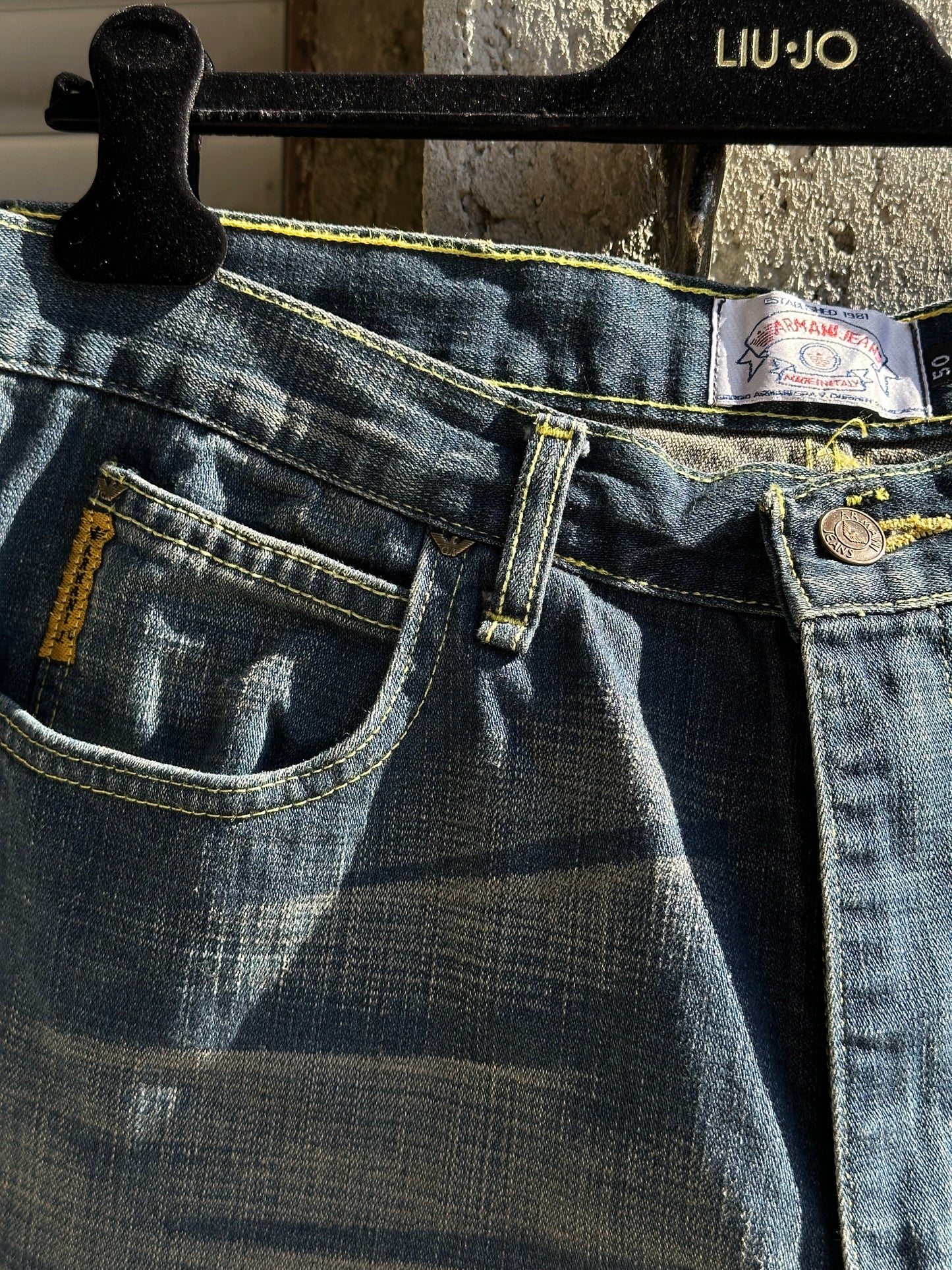 ARMANI BAGGY JEANS