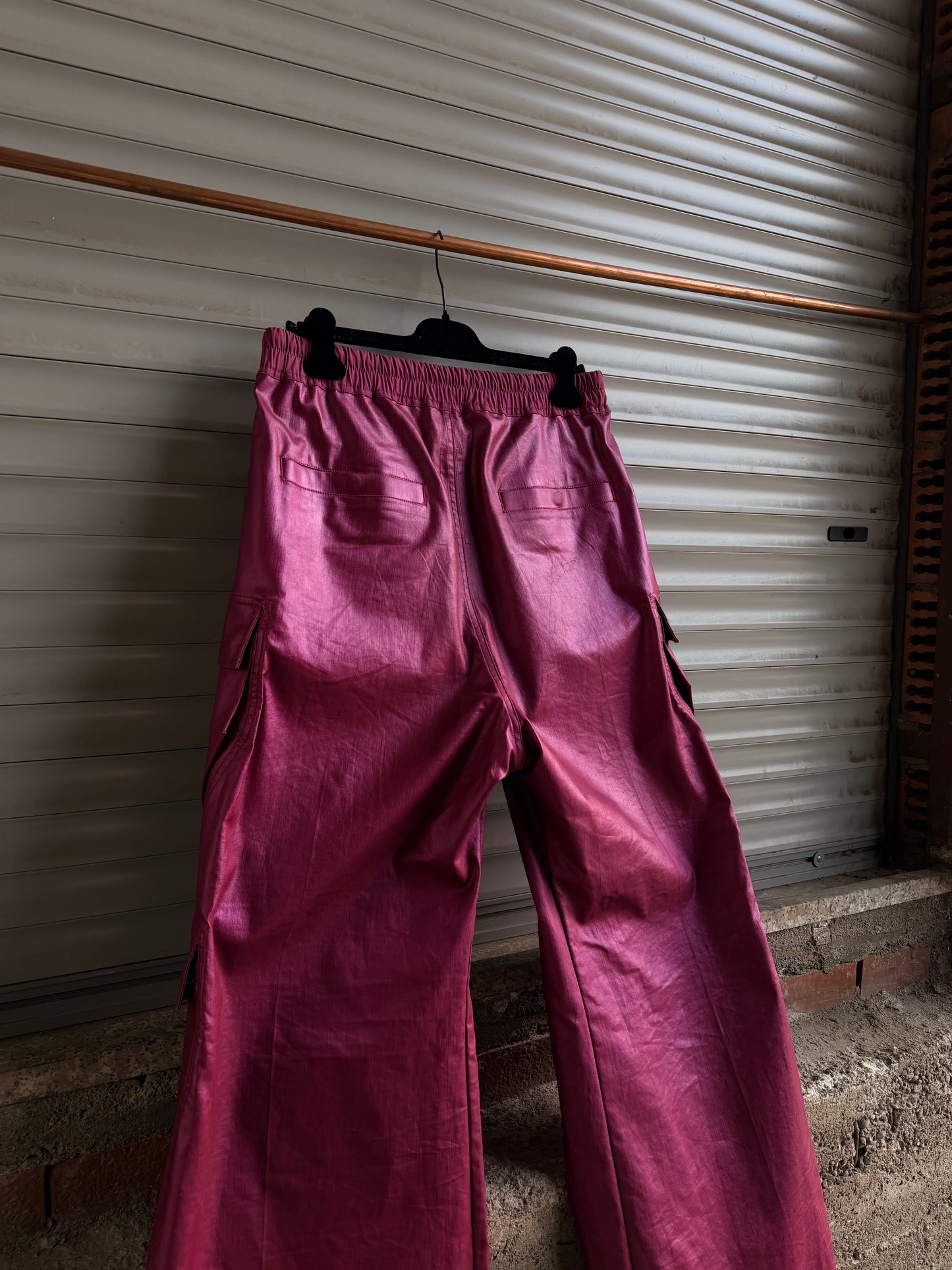 RICK OWENS PINK WAXED BELA