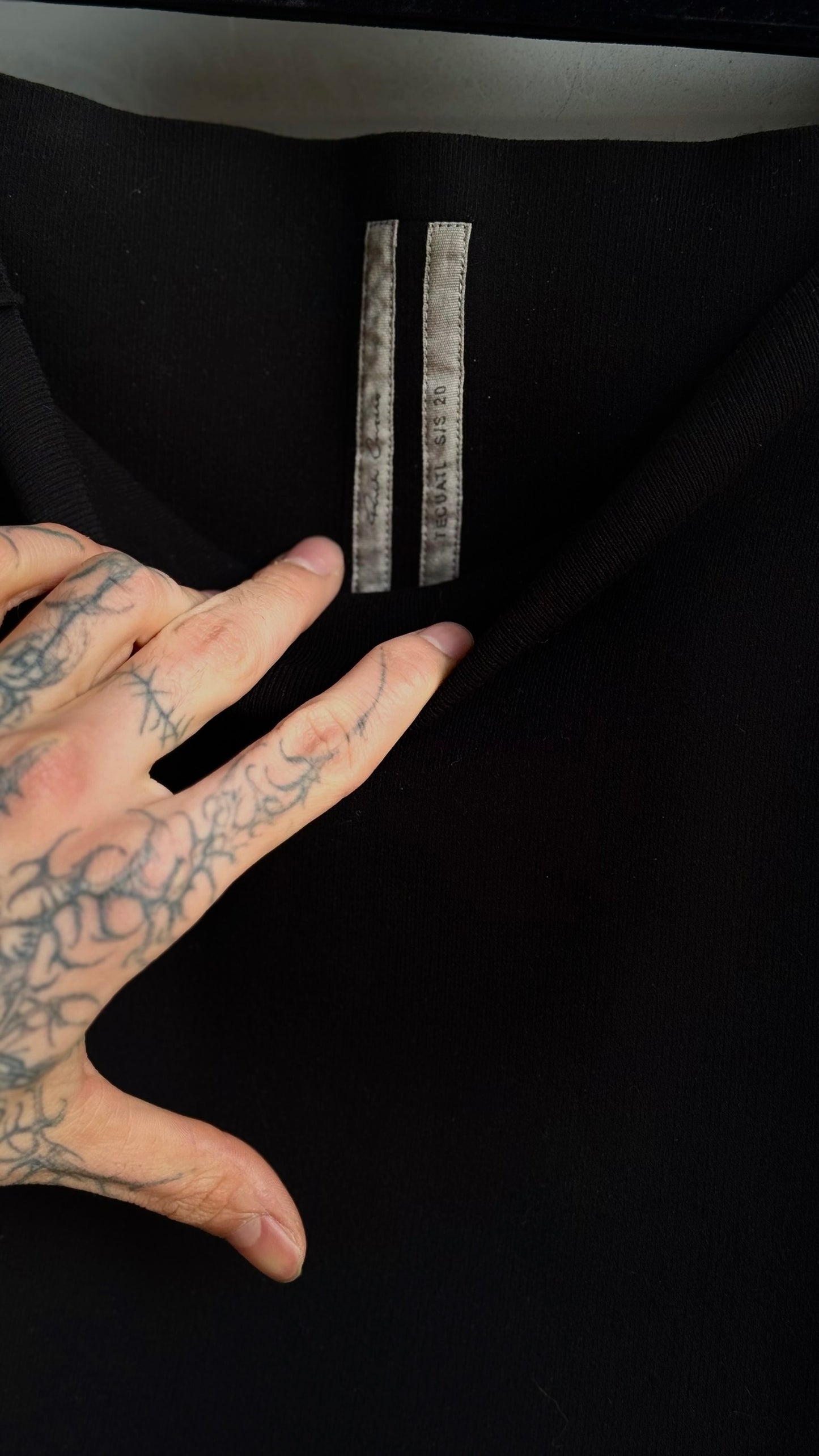 RICK OWENS TECUATL S/S20 SKIRT