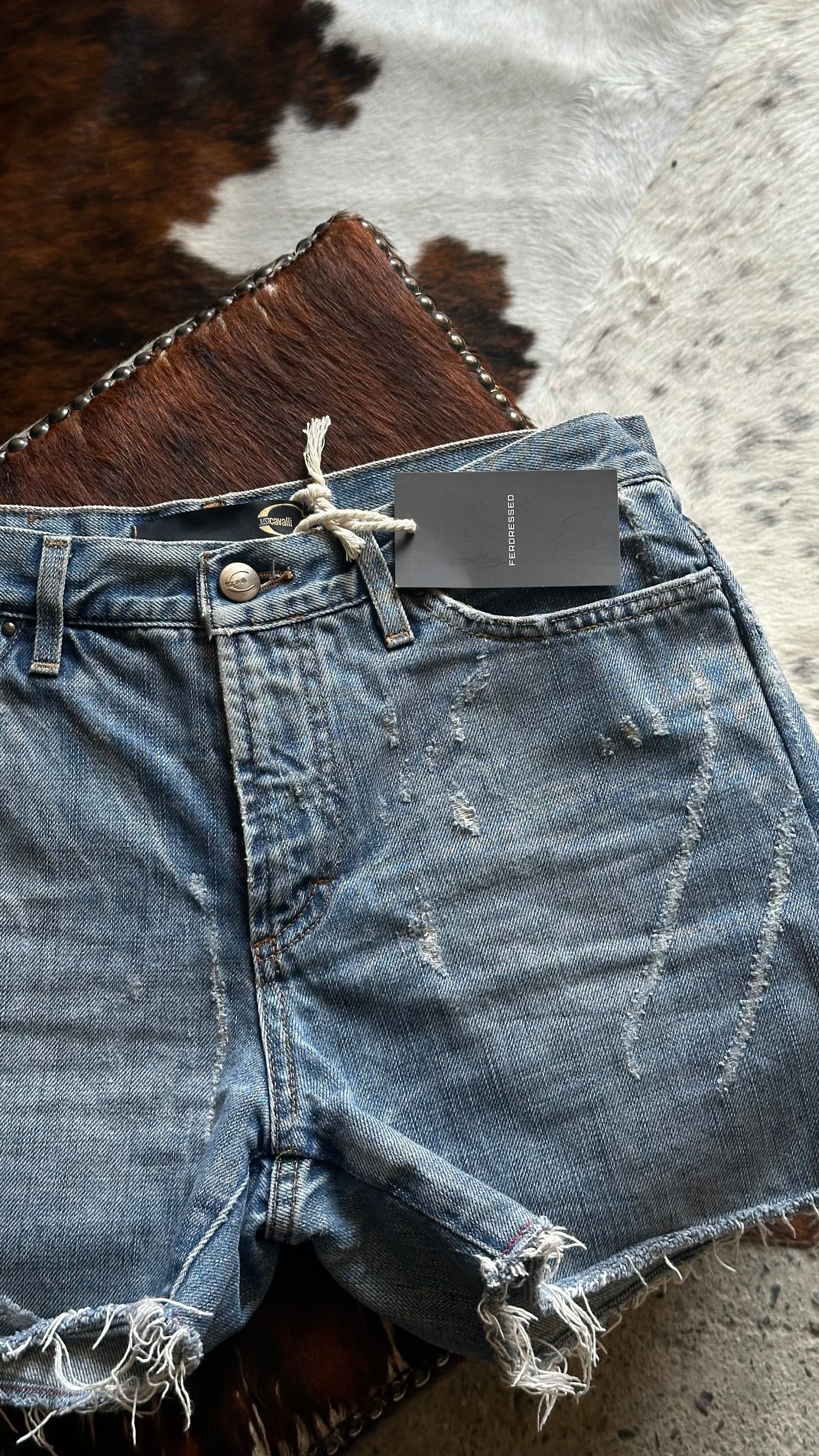 JUST CAVALLI DENIM SHORTS