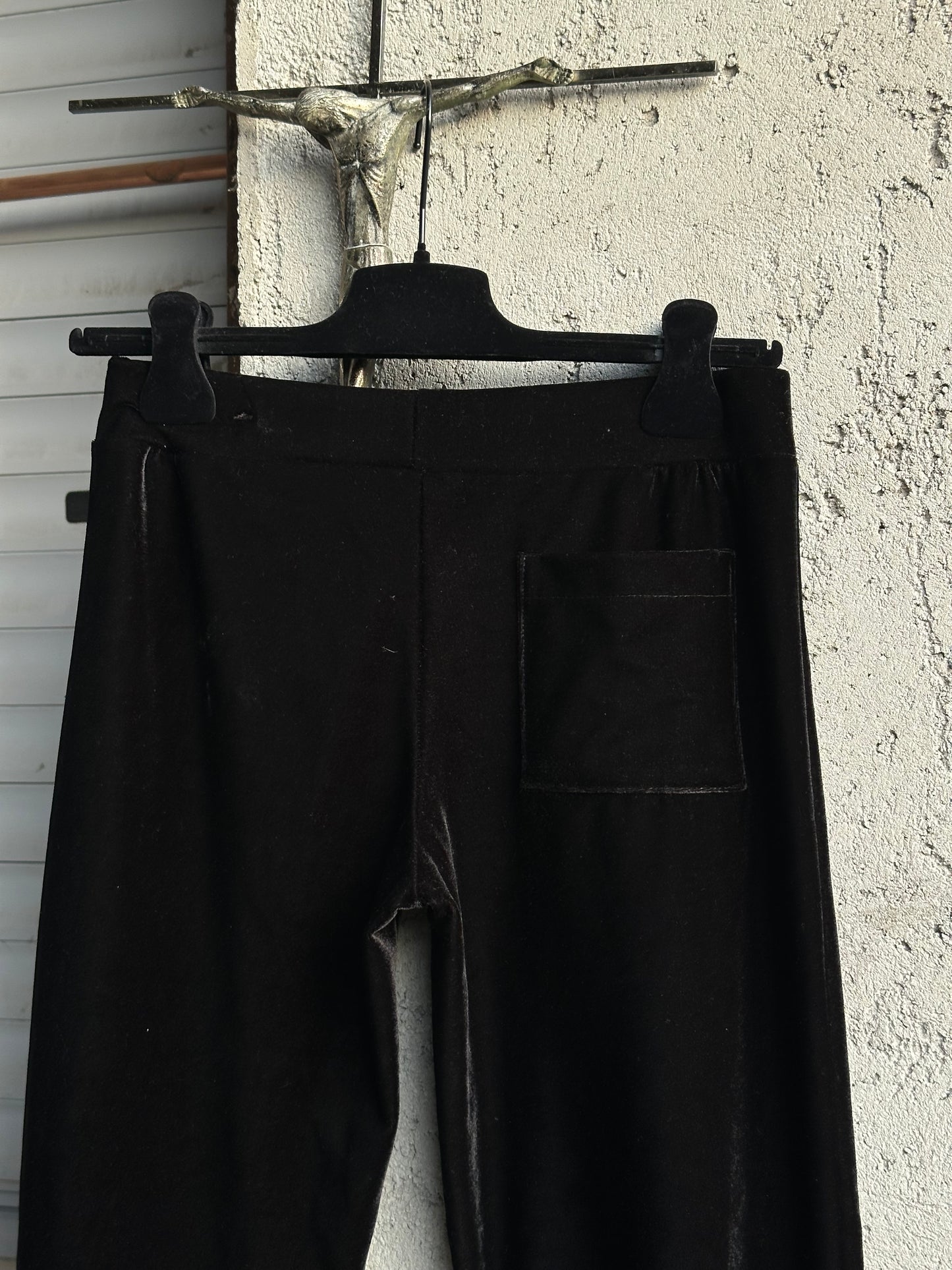 BLUMARINE VELOUR SWEATPANTS