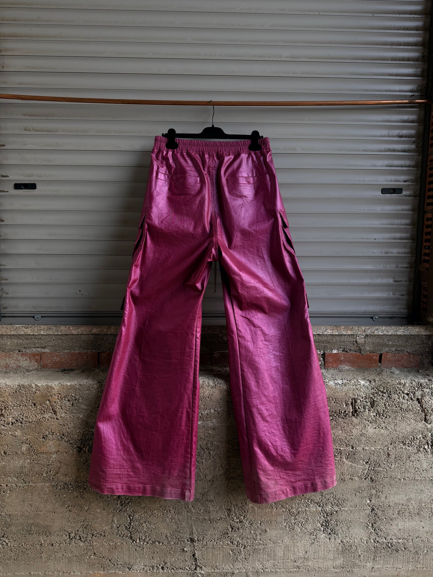RICK OWENS PINK WAXED BELA