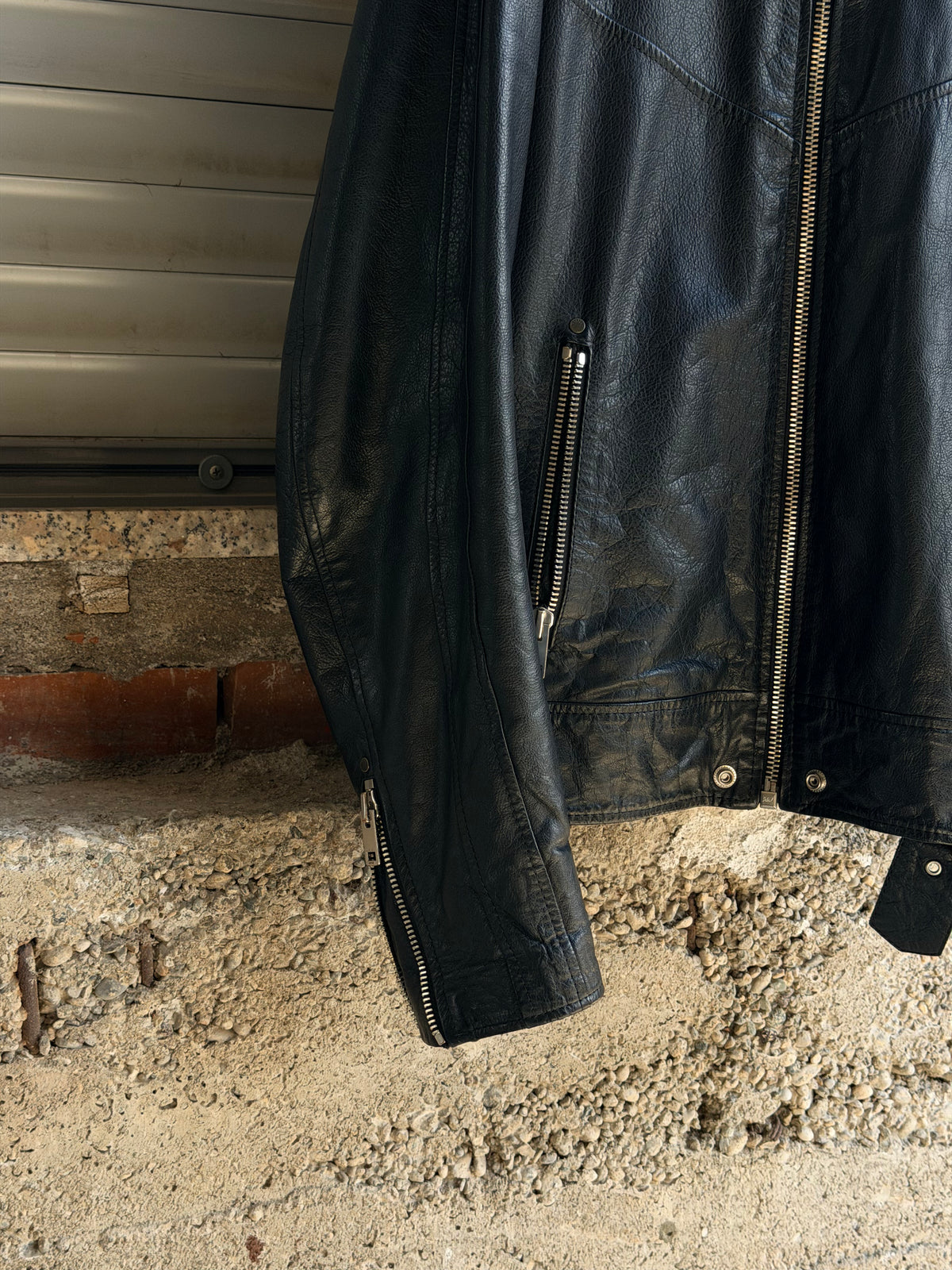 DIESEL BUFFALO LEATHER BIKER