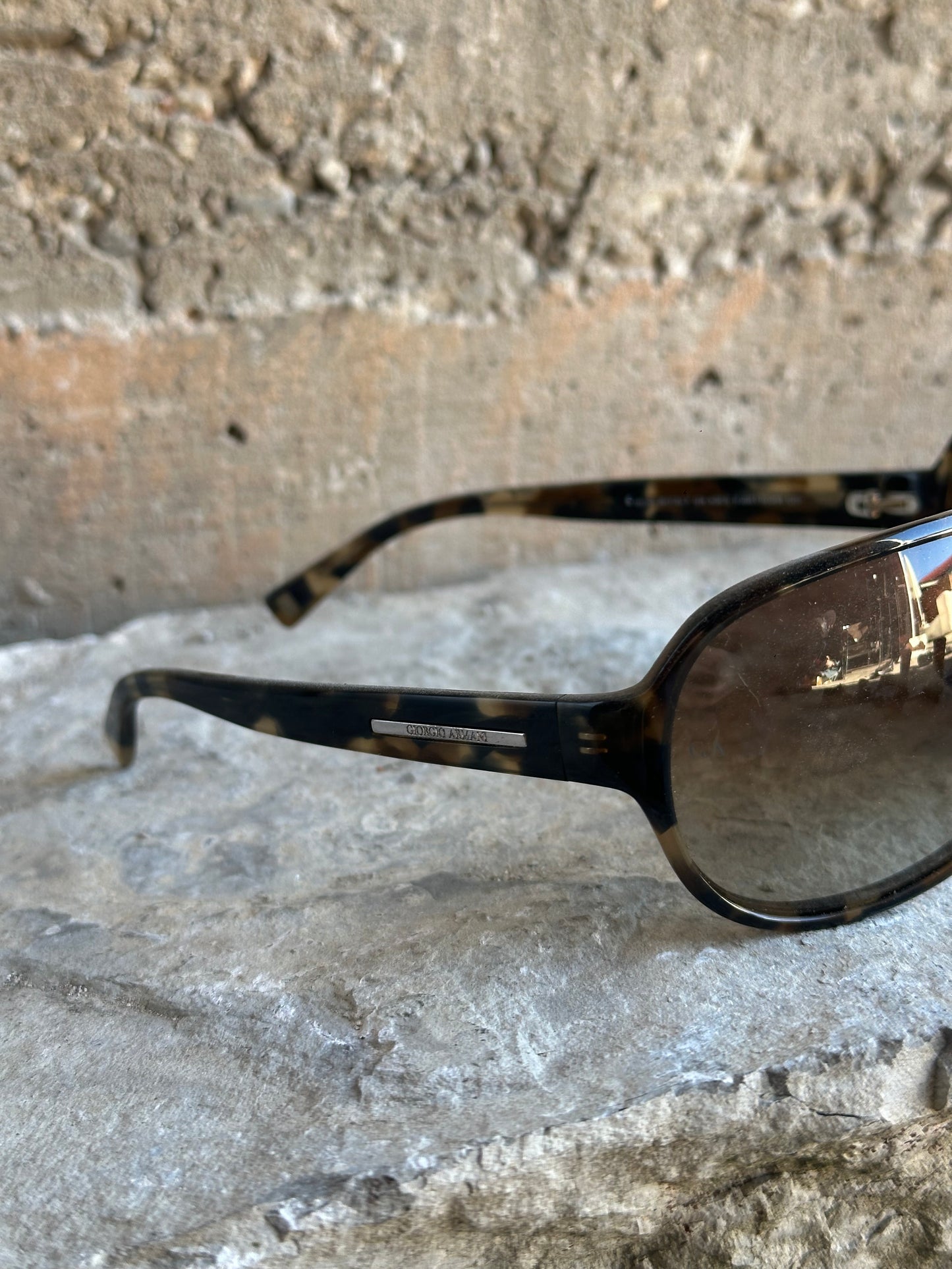 GIORGIO ARMANI TORTOISE SUNGLASSES