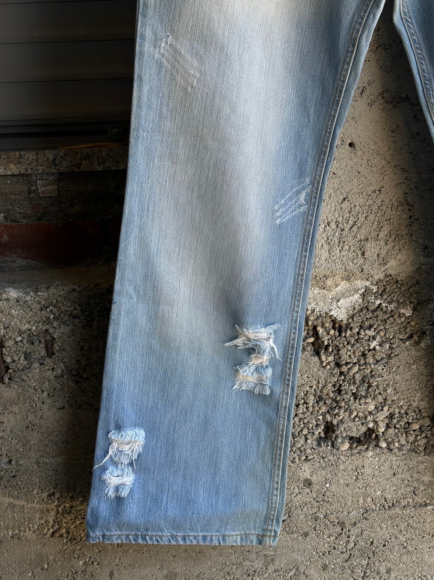 DOLCE & GABBANA TIGER STUDDED JEANS