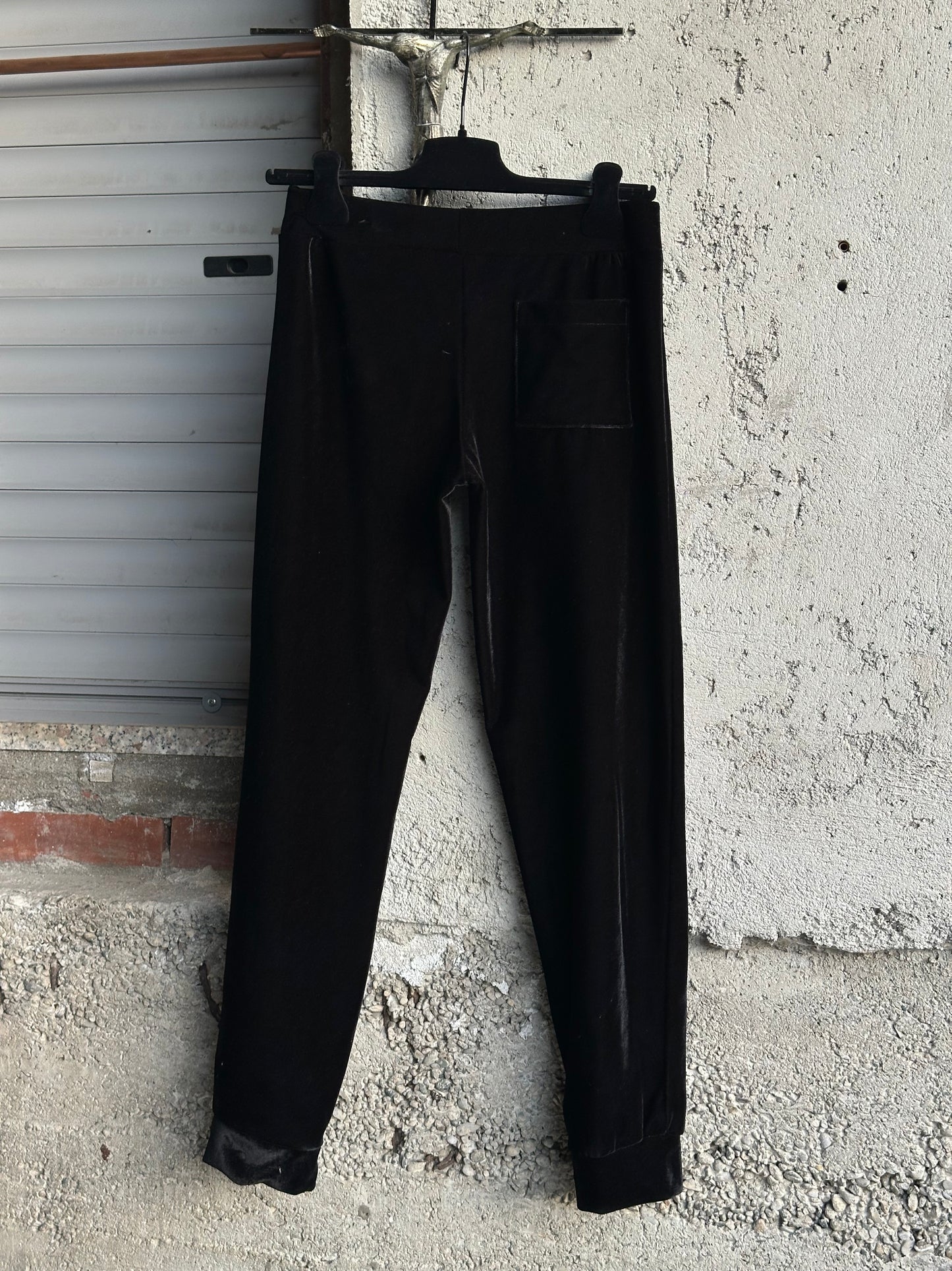 BLUMARINE VELOUR SWEATPANTS