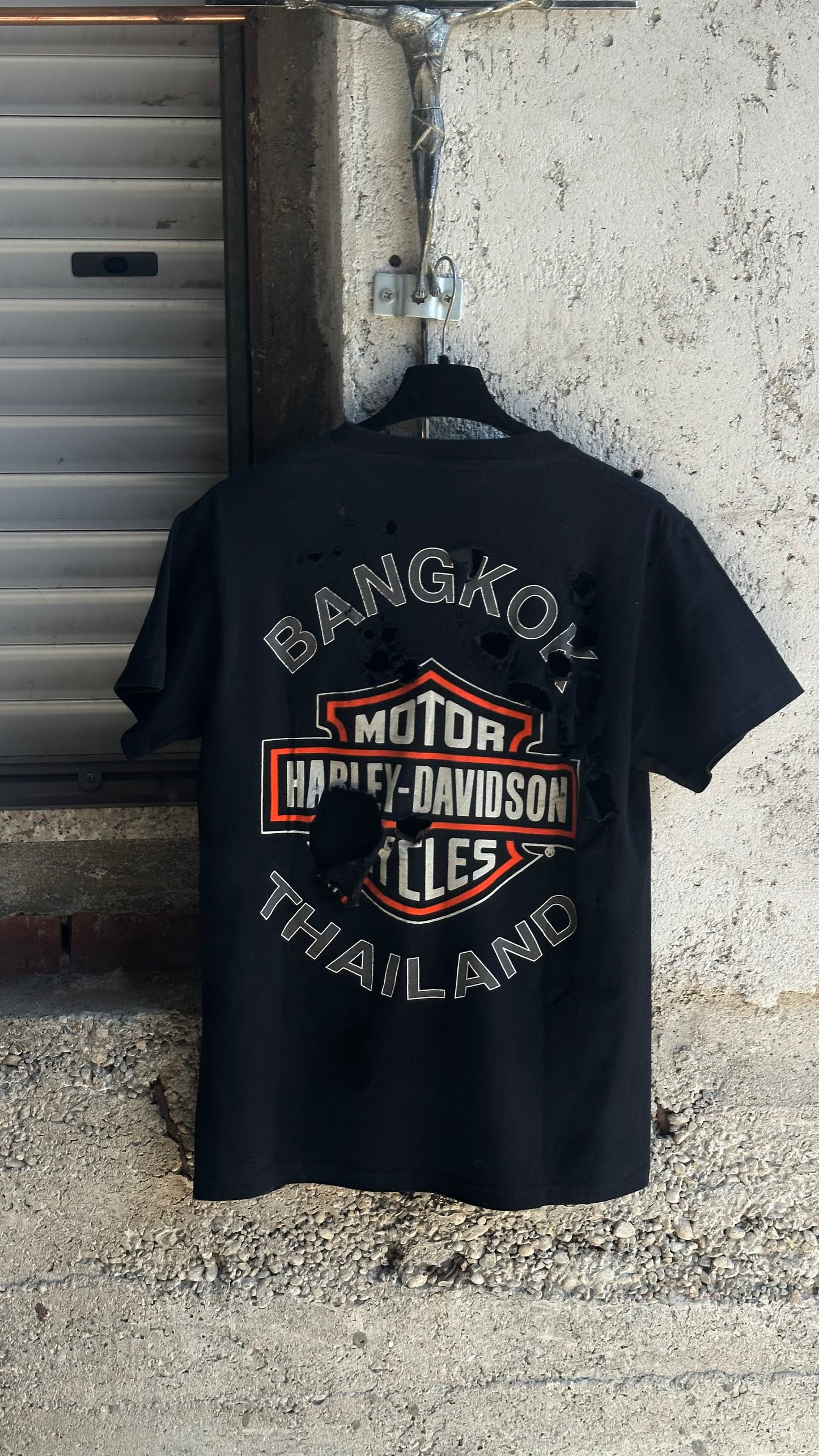 HARLEY DAVIDSON DISTRESSED BANGKOK T-SHIRT