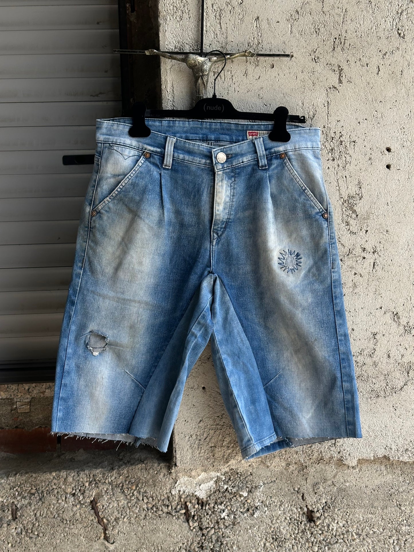 HANDMADE DENIM SHORTS