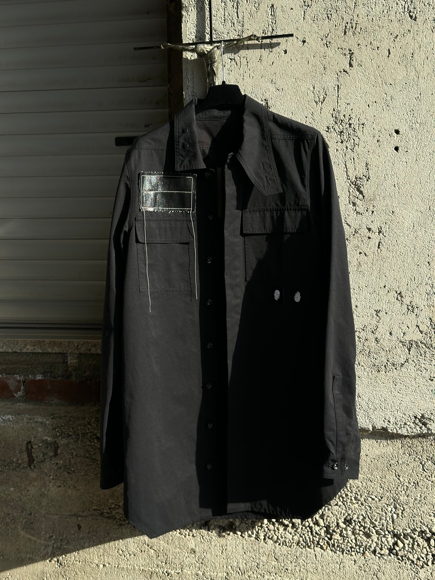 RICK OWENS DRKSHDW BLACK SHIRT