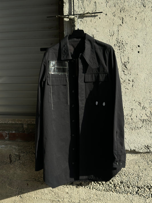 RICK OWENS DRKSHDW BLACK SHIRT