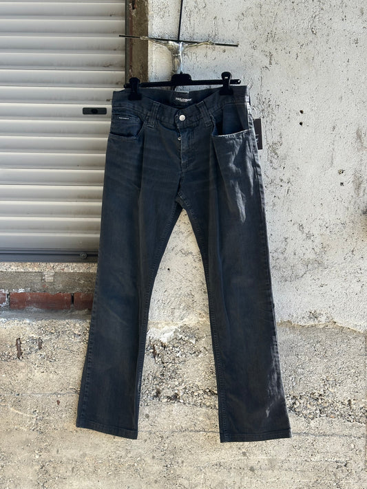 DOLCE & GABBANA DENIM FLARED PANTS